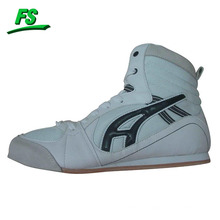 chaussures de boxe blanches personnalisées